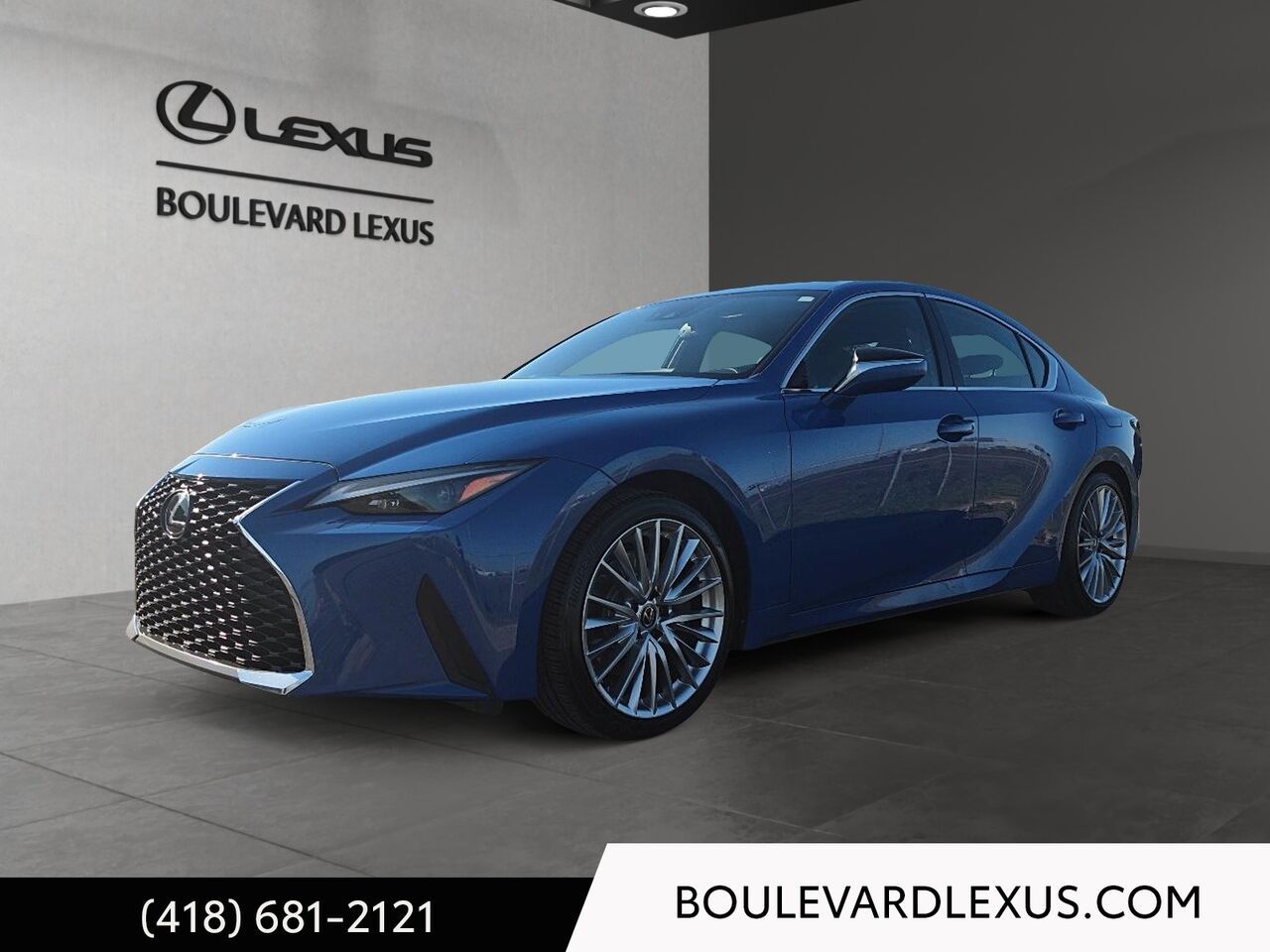 Blue 2023 Lexus IS Sedan All-Wheel Drive Automatic