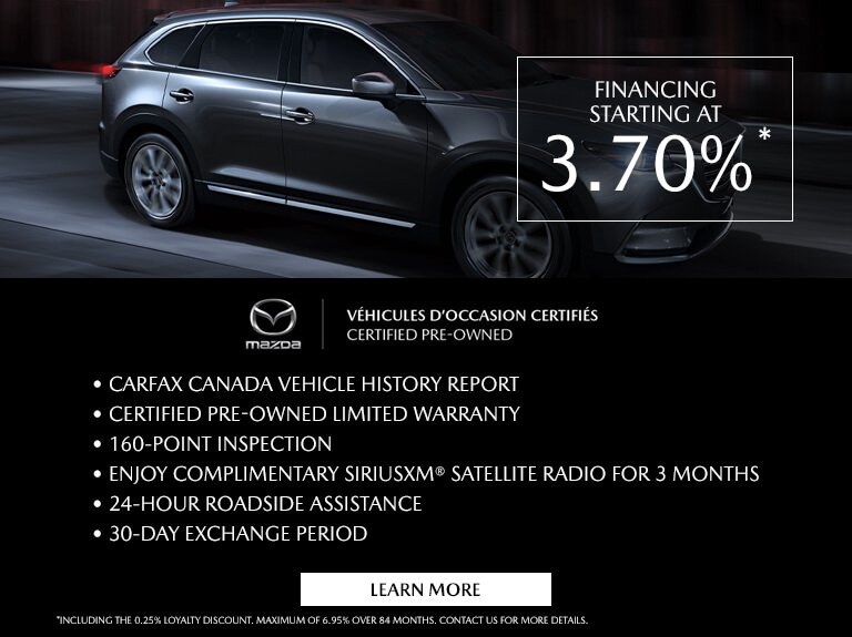 Mazda CERTIFIES mobile novembre 370 EN