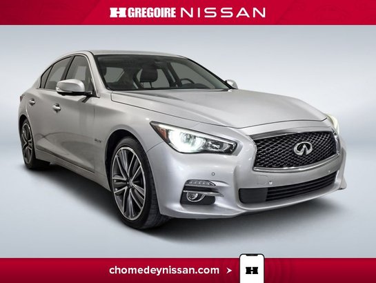 2016 Infiniti Q50 Hybrid * AWD * Toit * Mag * Caméra * Bluetooth Silver