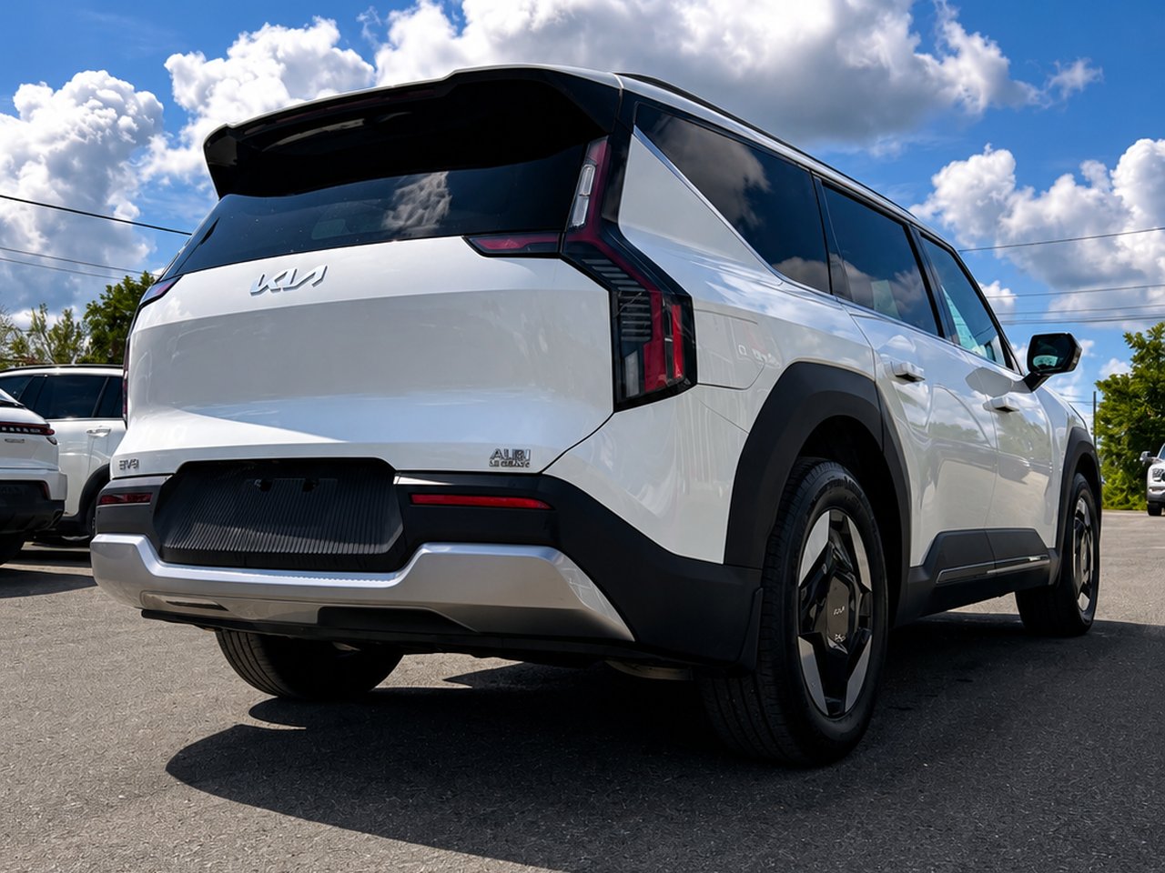 Kia EV9 2024 Blanc Granby - photo #6