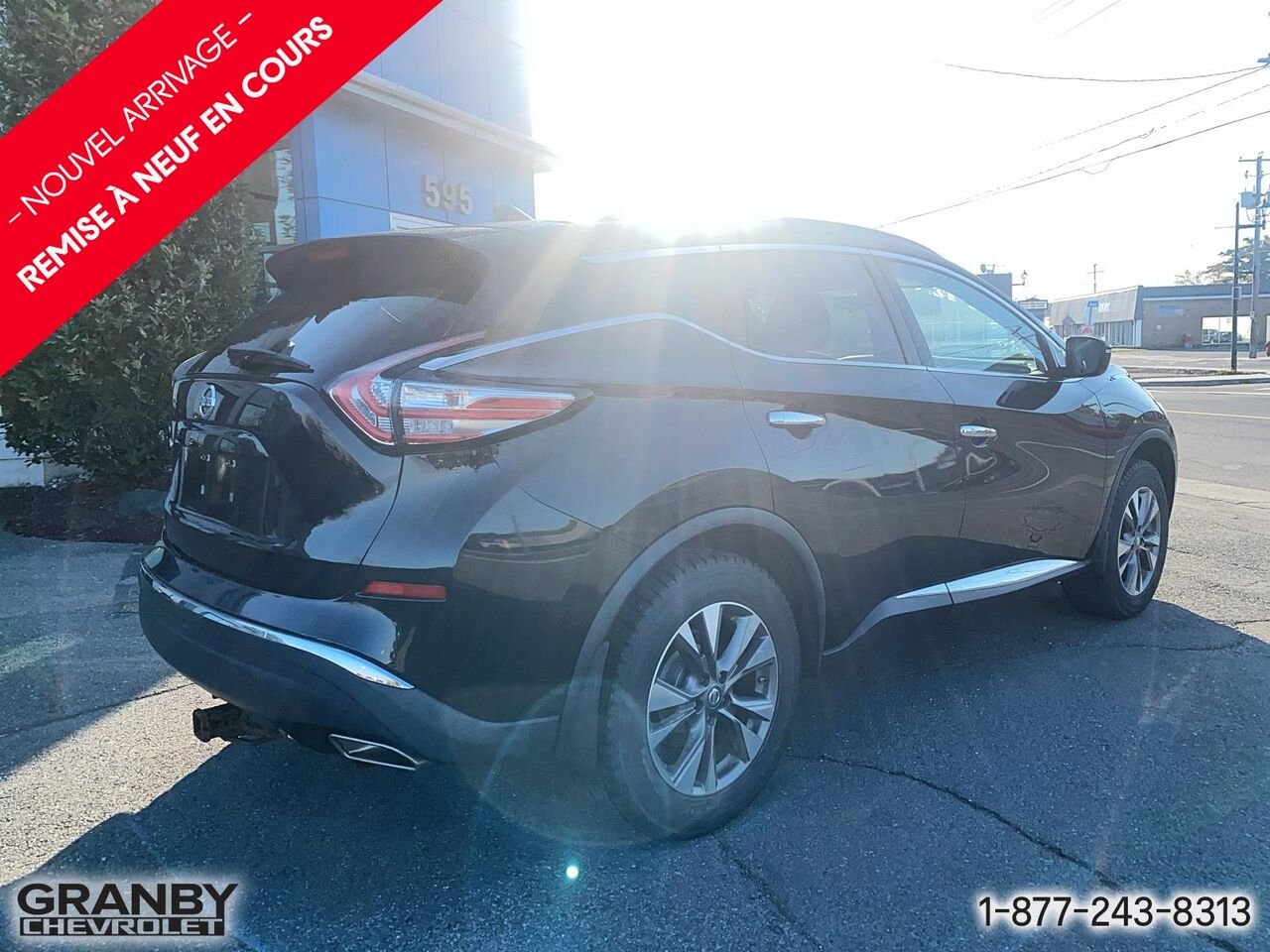 2017 Nissan Murano 4 portes S, Traction avant | 27-0156A Black Granby - photo #4