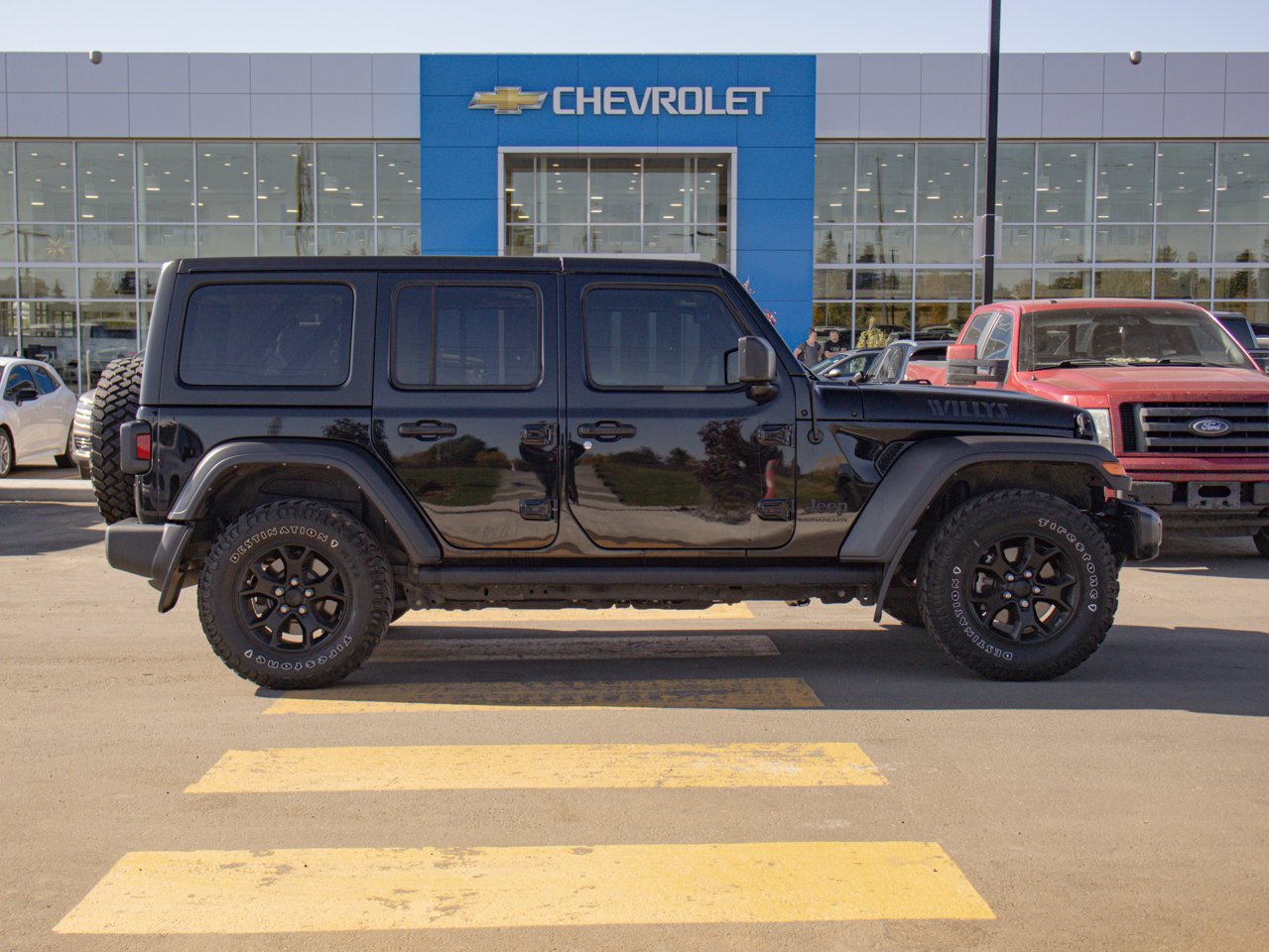 2023 Jeep Wrangler Willys 4 Door 4x4 Black Sherwood Park - photo #11