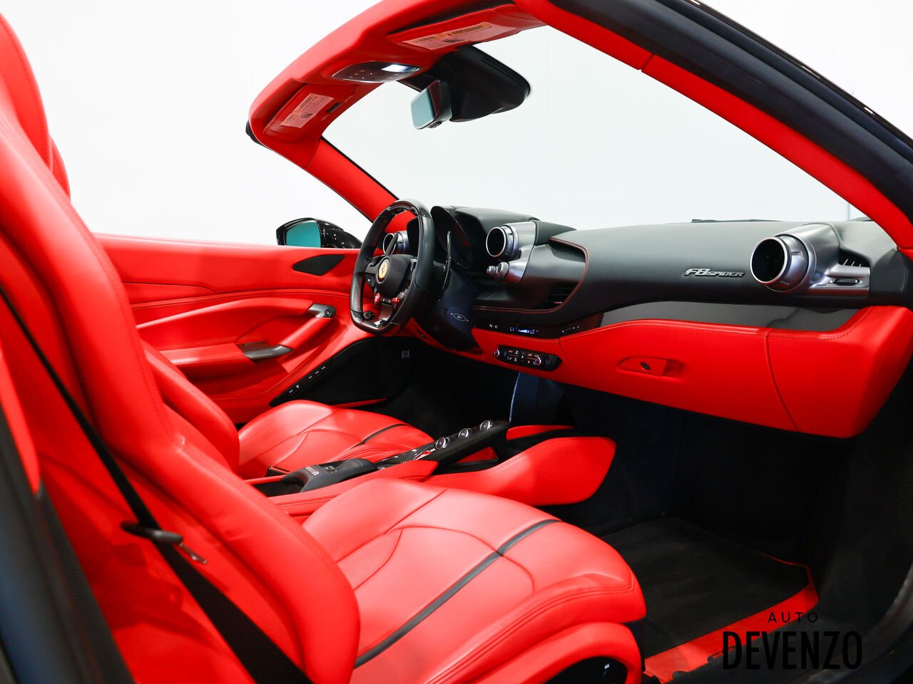 Ferrari F8 Spider 2021 Noir Saint-Eustache - photo #7