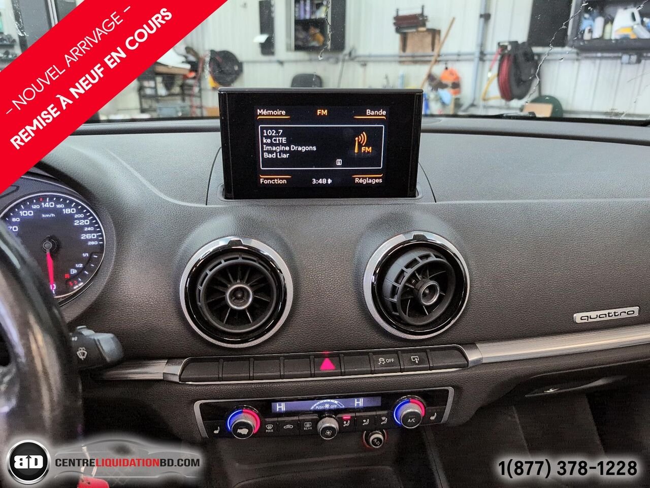 2015 Audi A3 2.0T Progressiv TSI QUATTRO CONVERTIBLE | BD0240 Black Granby - photo #12