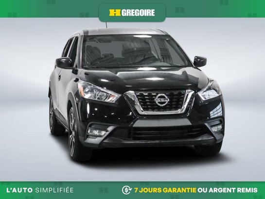 2019 Nissan Kicks SV GR ELECT BLUETOOTH CAM RECUL A/C AM/FM Black