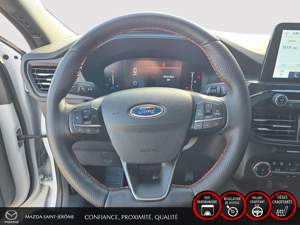 Ford Escape 2025 Blanc Saint-Jérôme - photo #12