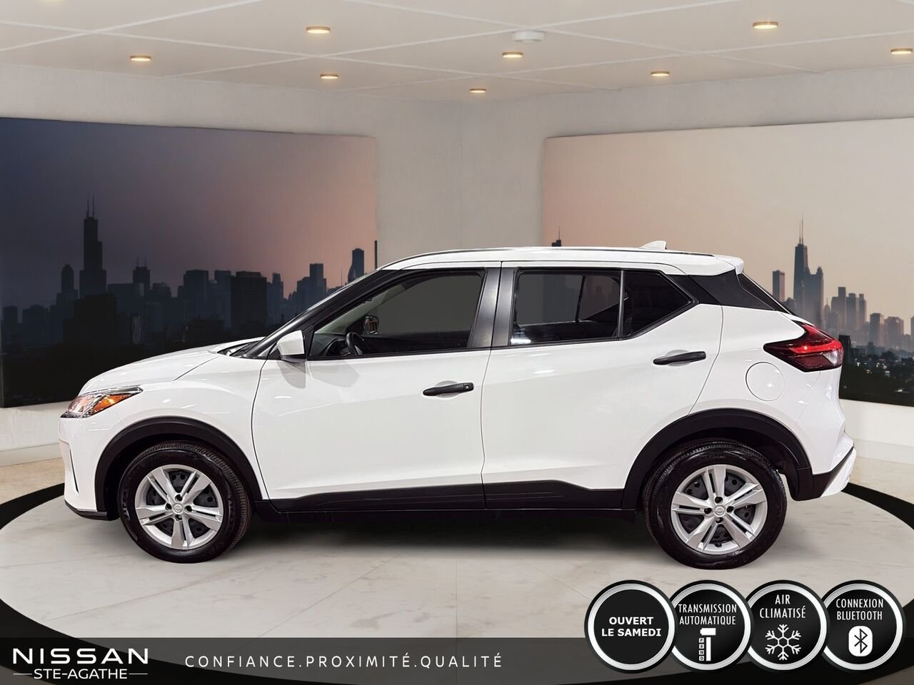Nissan Kicks 2023 Bleu Ste-Agathe des Monts - photo #5