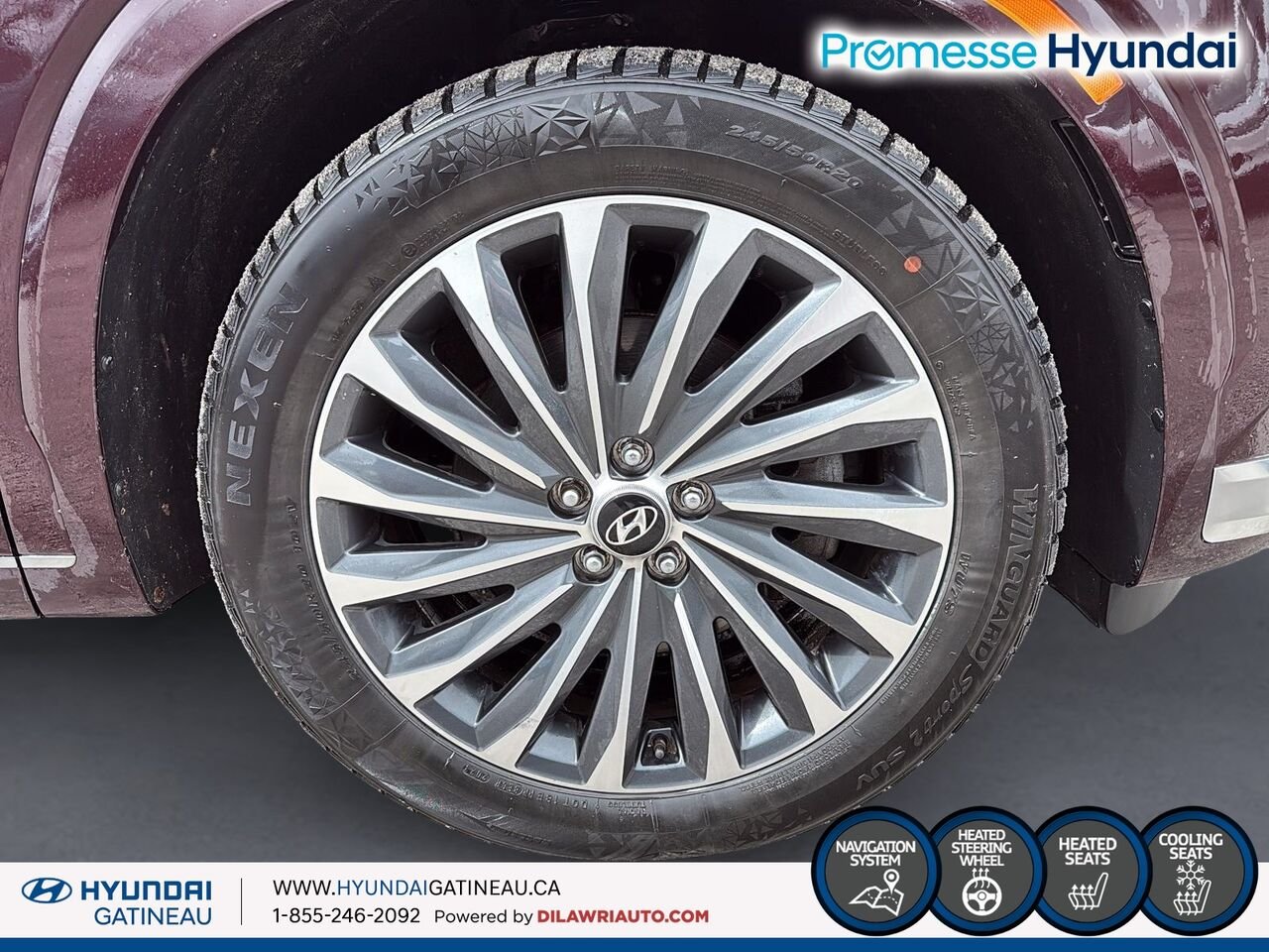 2024 Hyundai Palisade Red Gatineau - photo #6