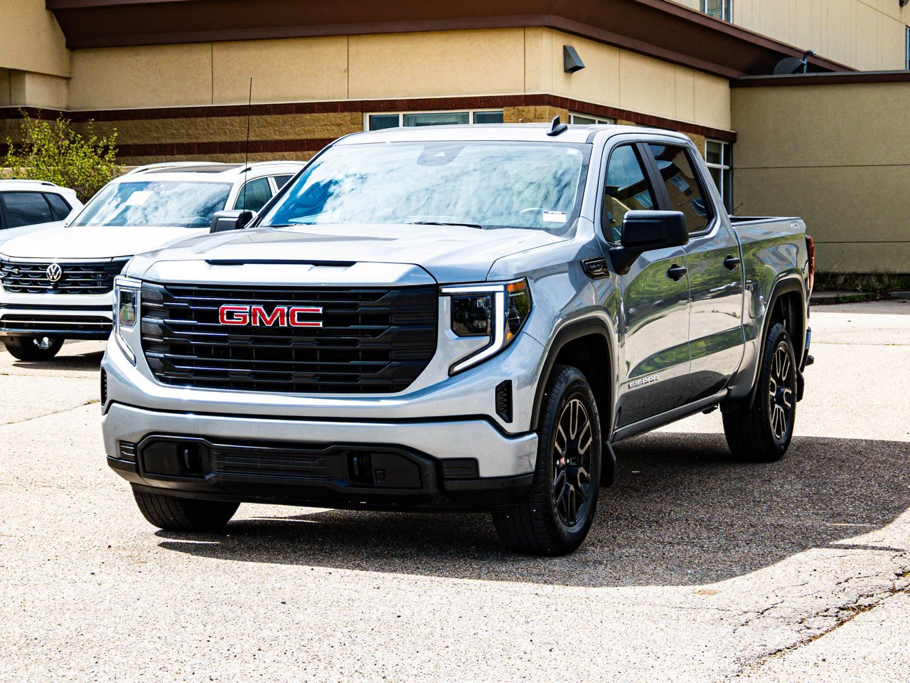 2024 GMC Sierra 1500 4WD Crew Cab 147 Pro Grey Sherwood Park - photo #3