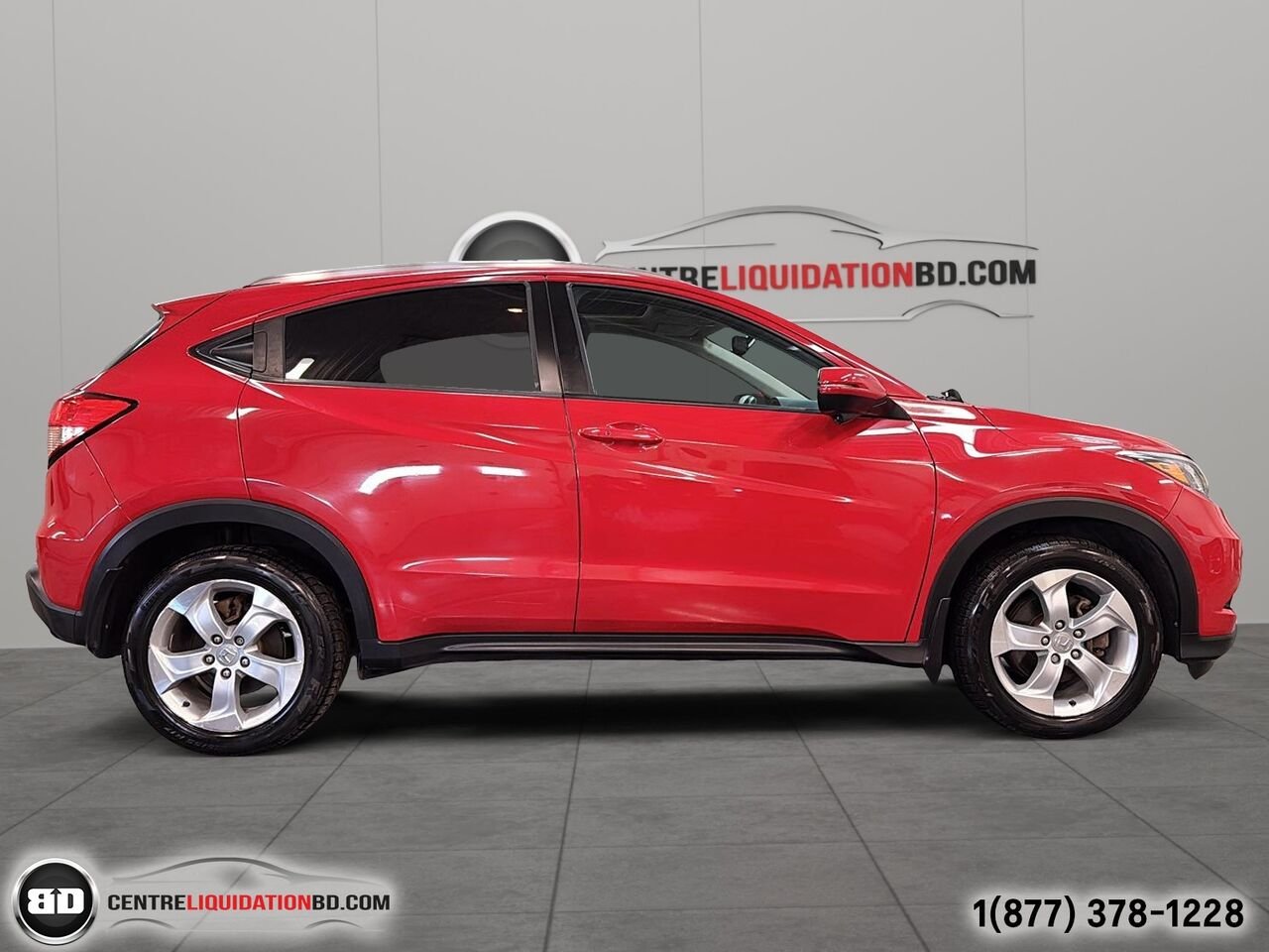 2016 Honda HR-V EX-L AWD CUIR TOIT OUVRANT | BD0229 Red Granby - photo #3