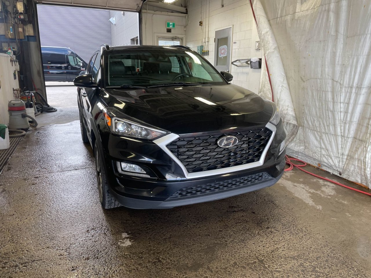 Hyundai Tucson PREFERRED AWD *CUIR* TOIT SIÈGES CHAUFF CARPLAY 2021 Noir Saint-Jérôme - photo #9