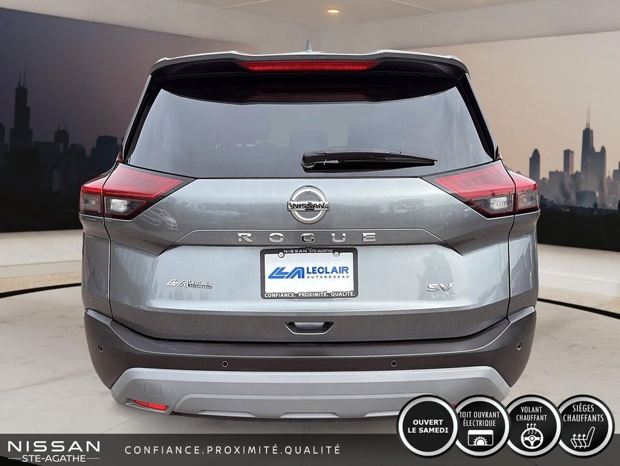 2021 Nissan Rogue SV TA | 98 110 KM | UN SEUL PROPRIÉTAIRE | JAMAIS ACCIDENTÉ Grey