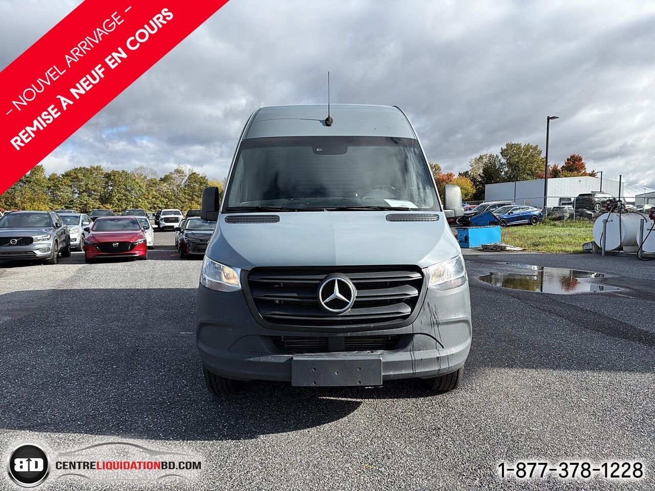 2022 Mercedes-Benz Sprinter fourgonnette utilitaire 2500 V6 144PO | BD0440 Grey Granby - photo #1