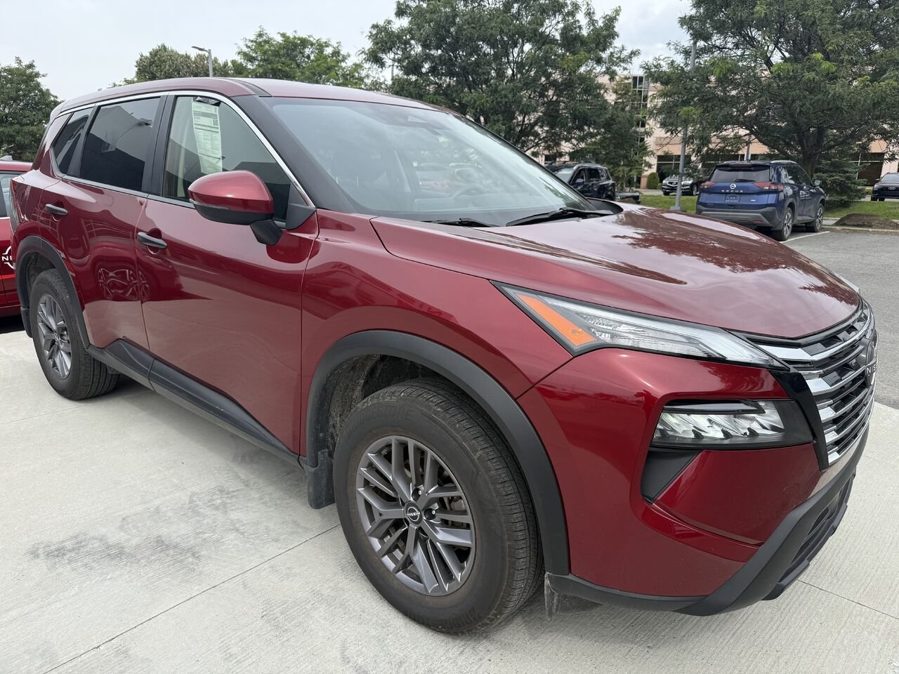 2024 Nissan Rogue S AWD Red Châteauguay - photo #7