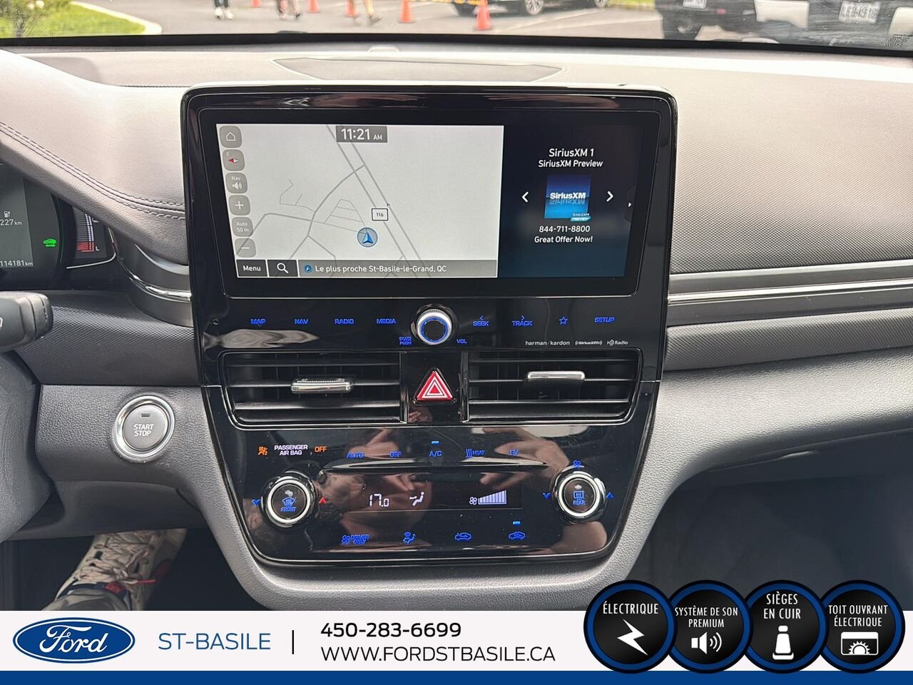 HYUNDAI Ioniq électrique 2020 Noir Saint-Basile-le-Grand - photo #25