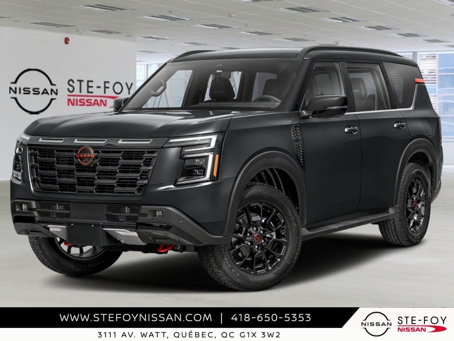 NISSAN Armada 2026 2026 Super noir