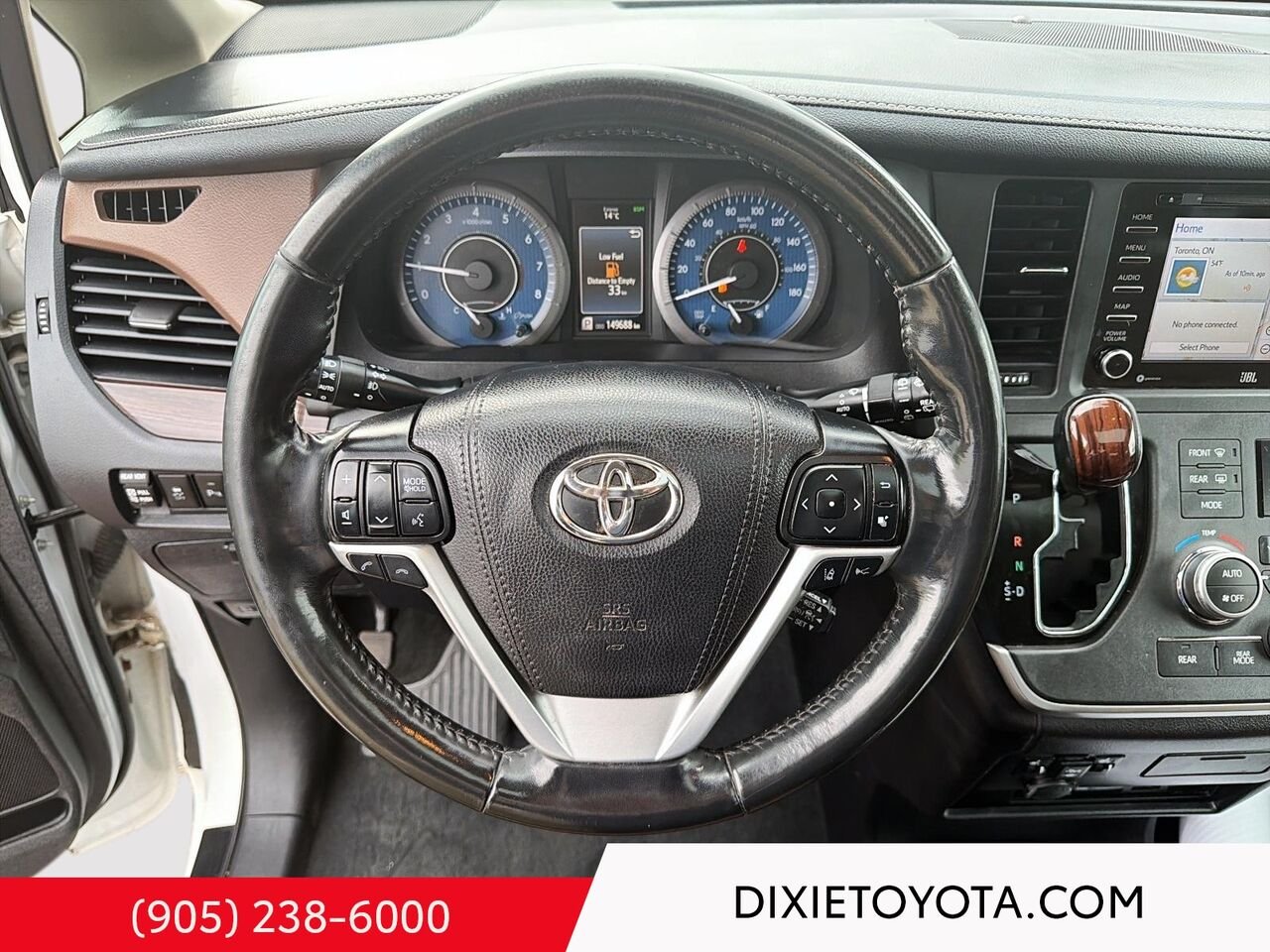2020 Toyota Sienna LIMITED AWD / CLEAN CARFAX / HEATED SEATS / MOONROOF / ALLOY WHEELS / REAR DVD PLAYER White Mississauga - photo #12