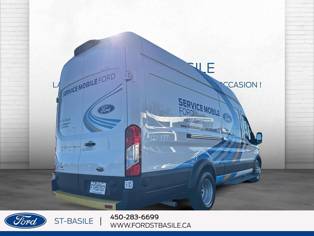 Ford TRANSIT 2023 Blanc Saint-Basile-le-Grand - photo #8