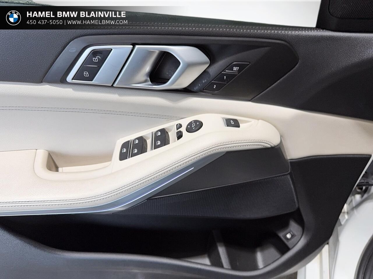 BMW X5 X5 xDrive45e hybride rechargeable 2022 Blanc Blainville - photo #9