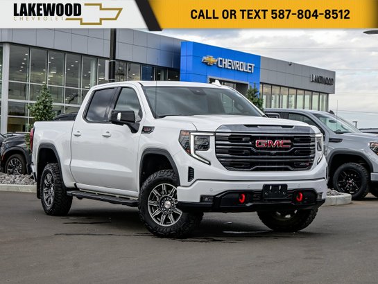 2024 GMC Sierra 1500 AT4 6.2L | Power Sunroof White