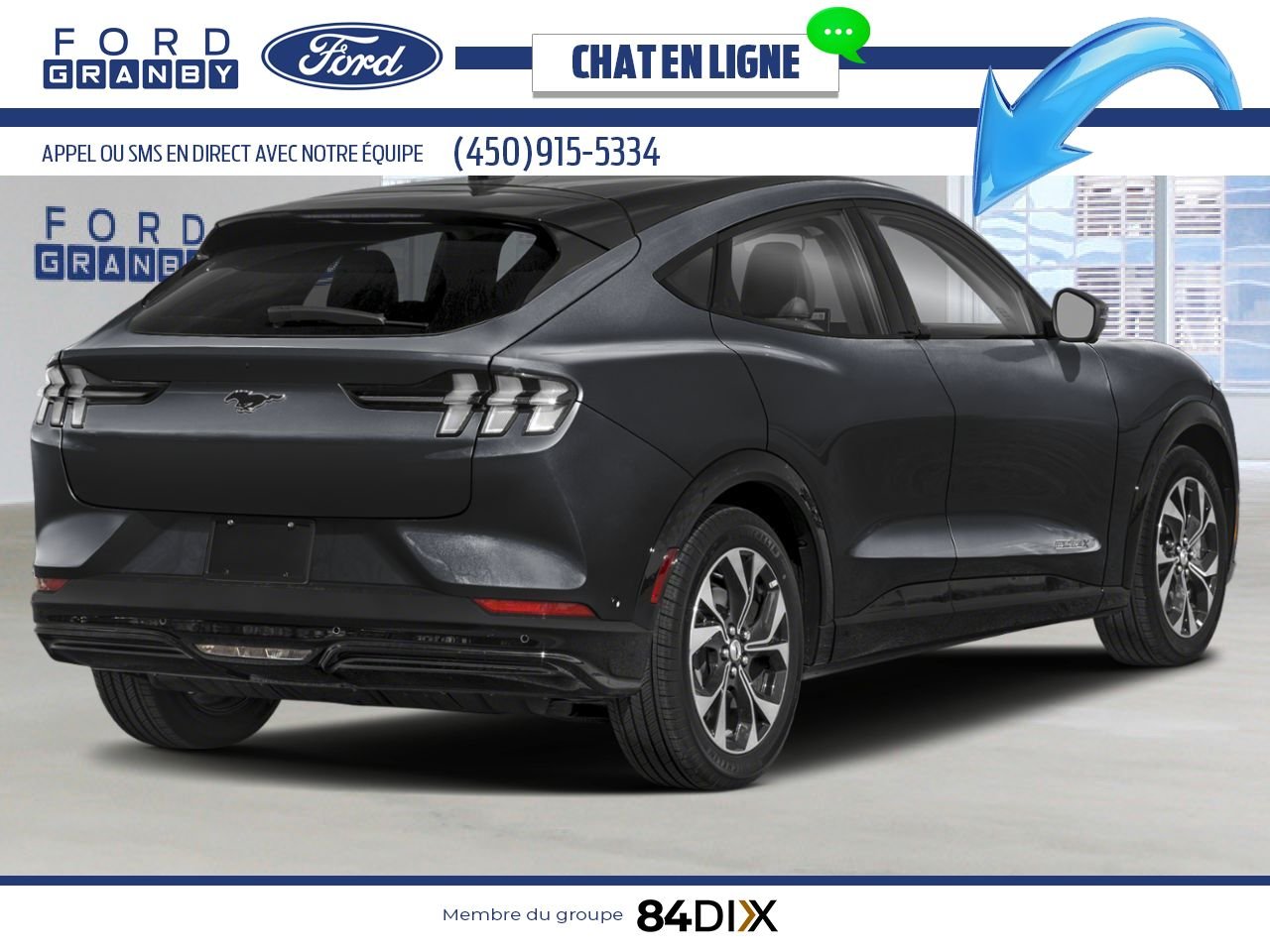 2025 Ford Mustang Mach-E Shadow Black Granby - photo #1