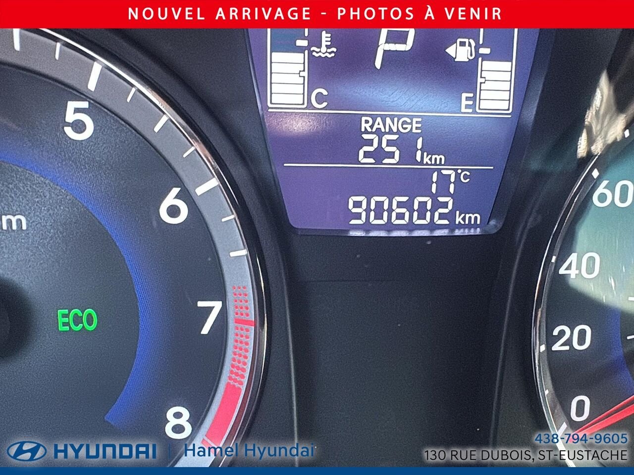 2017 Hyundai Accent Red Saint-Eustache - photo #12