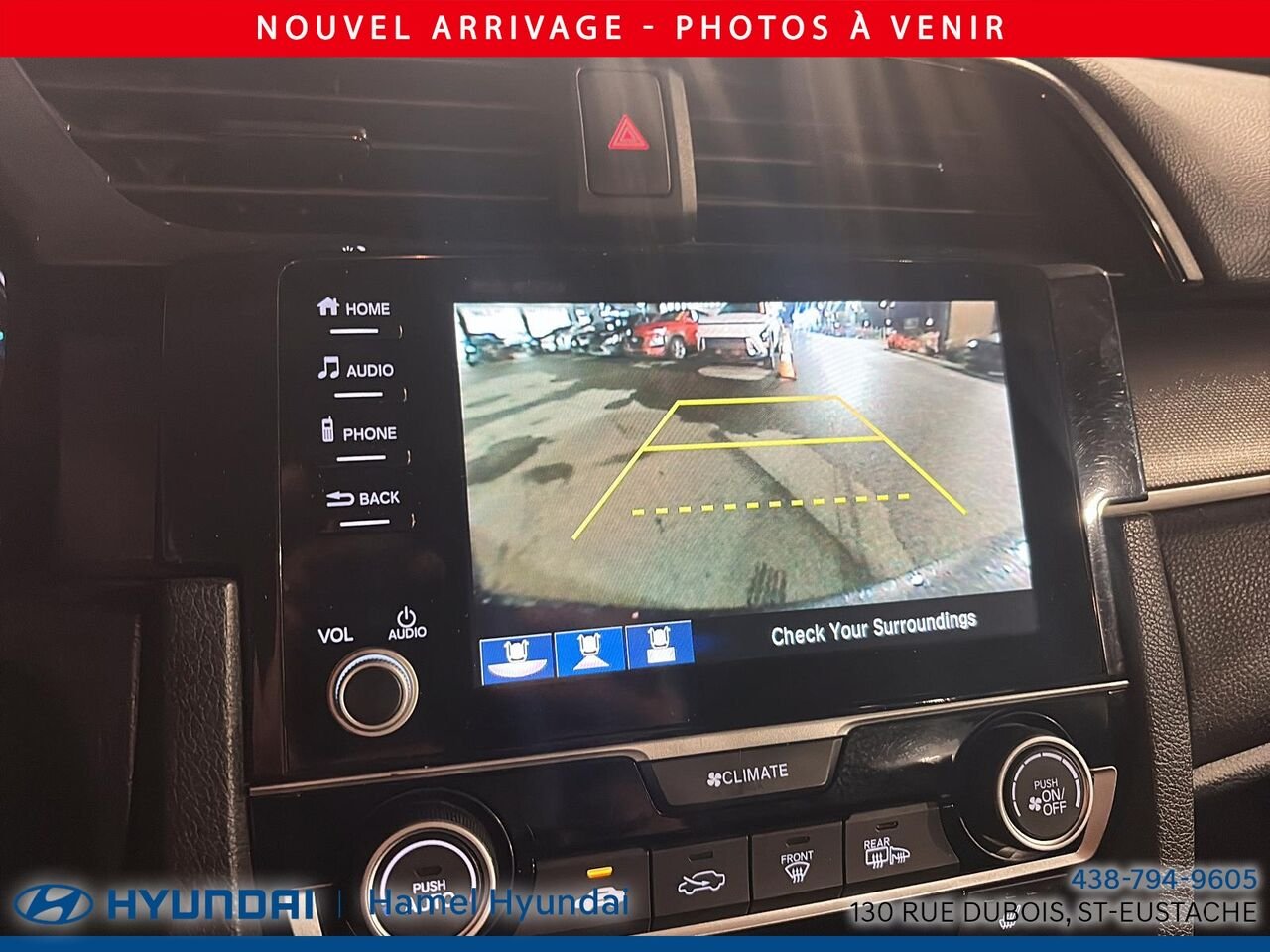 Honda Civic Berline 2020 Gris Saint-Eustache - photo #11