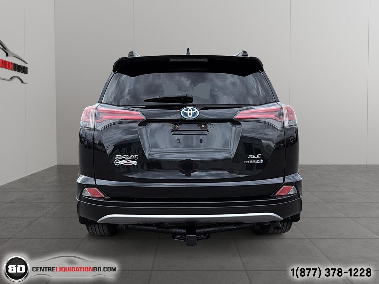 Toyota RAV4 Hybride LE+ 4 portes | BD0221 2017 Noir Granby - photo #6