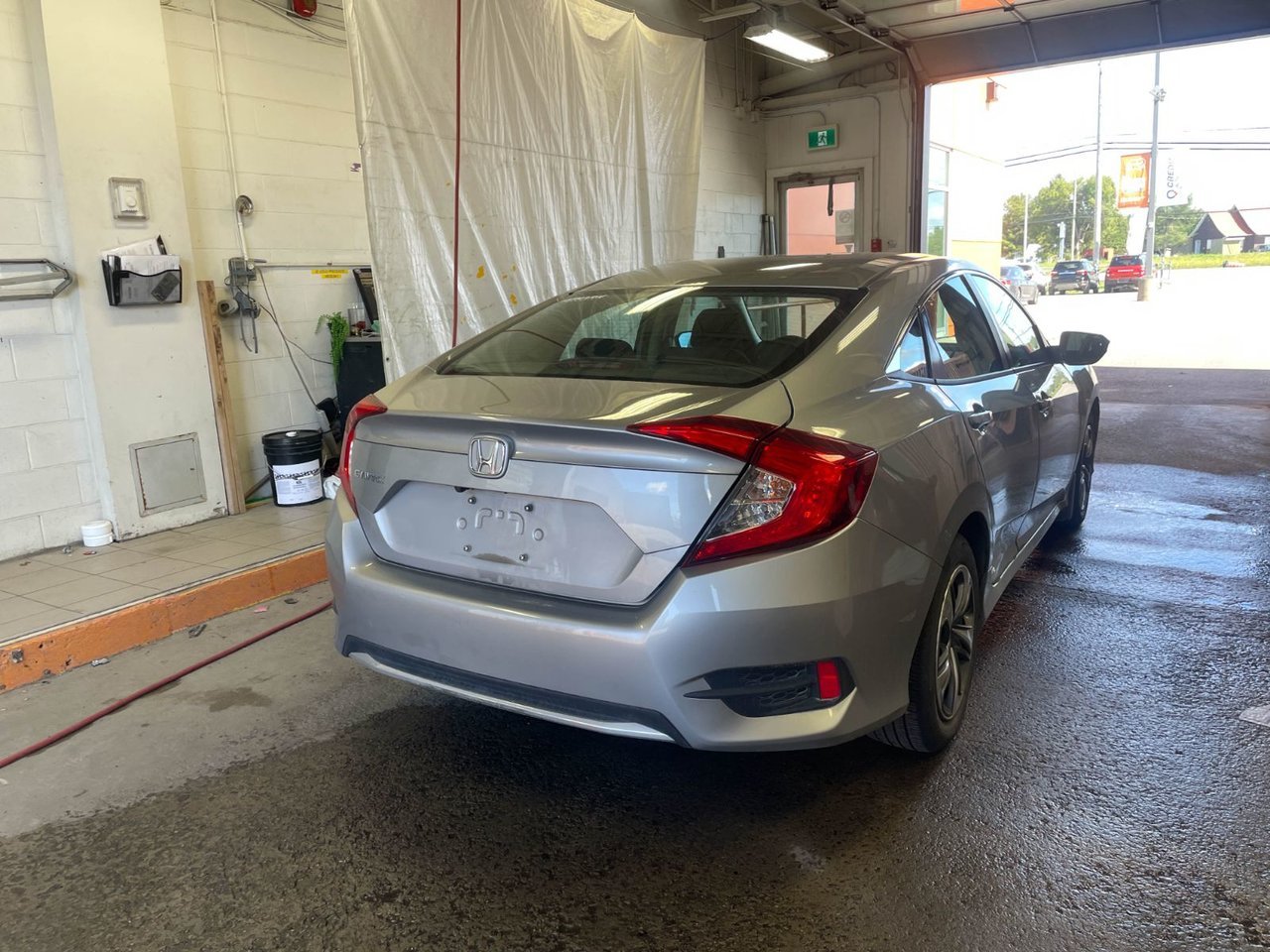 Honda Civic LX AUTO *SIÈGES CHAUF* CARPLAY BLUETOOTH REG ADAPT 2019 Gris Saint-Jérôme - photo #7