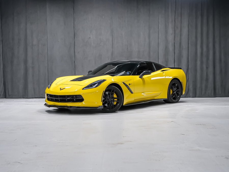 2019 Chevrolet Corvette Z51 2LT Yellow