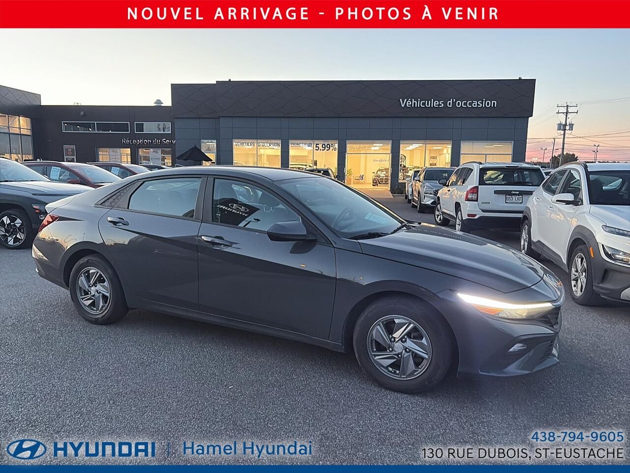 2024 Hyundai Elantra Grey Saint-Eustache - photo #0
