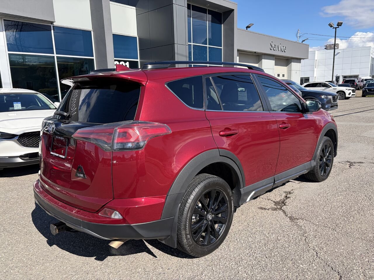 Toyota RAV4 XLE TI 2018 Rouge Montmagny - photo #4