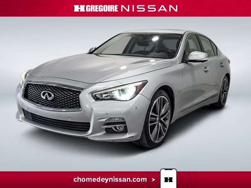 2016 Infiniti Q50 Hybrid * AWD * Toit * Mag * Caméra * Bluetooth Silver