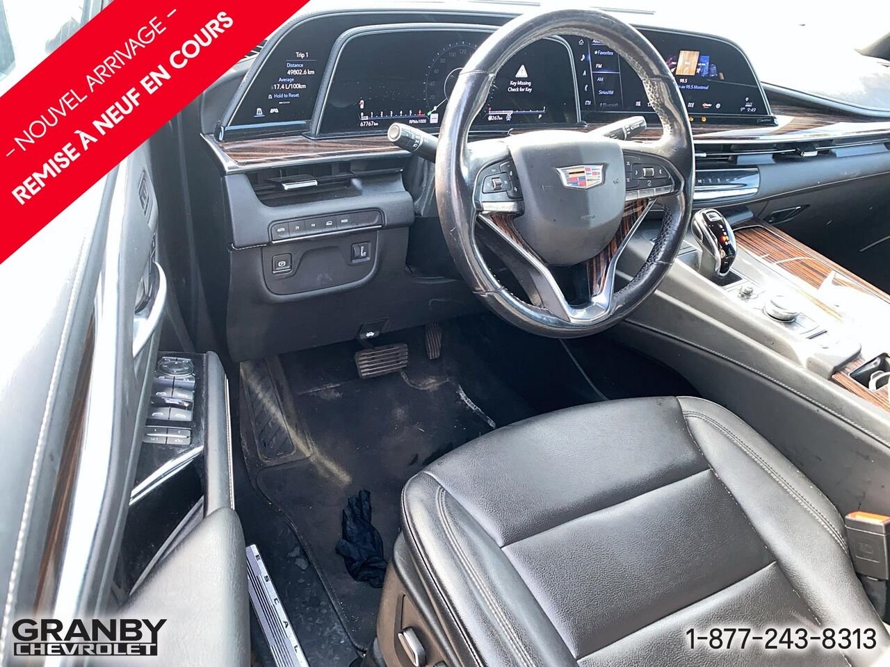 2023 Cadillac Escalade ESV Luxe 4 portes 4RM | G3887 Black Granby - photo #9