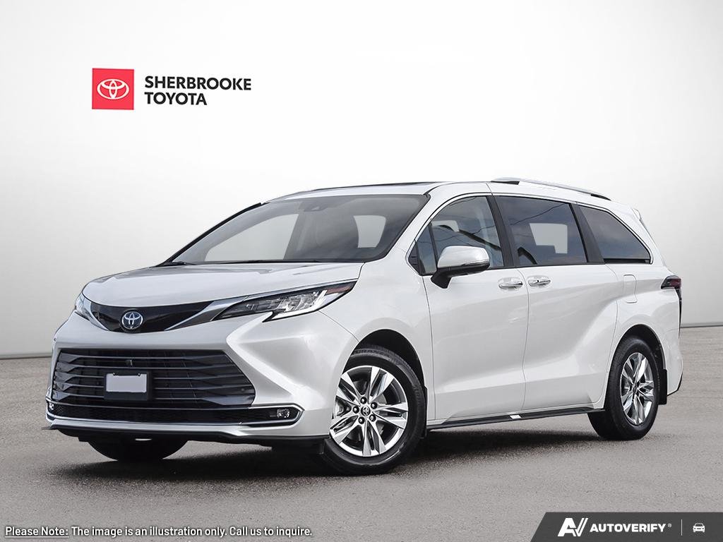 Toyota Sienna Limited TI 7 places 2026 Frisson glacé nacré Sherbrooke - photo #0