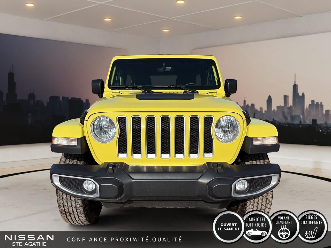 2023 Jeep Wrangler Sahara | V6 | 4X4 | 4 PORTES | Yellow Saint-Jérôme - photo #1