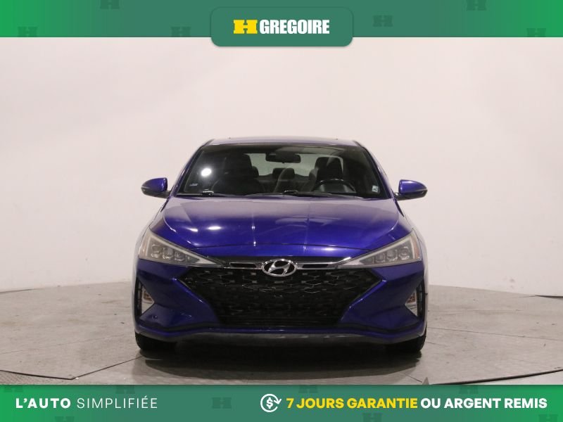 Hyundai Elantra Sport AUTO AC CUIR TOIT MAGS CAM RECUL BLEUTOOTH 2019 Bleu