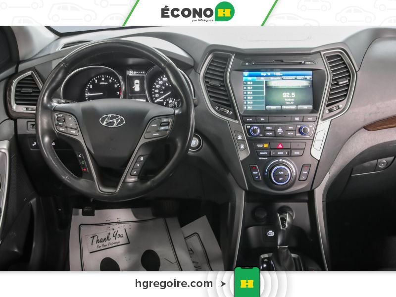 Hyundai Santa Fe 821072 | Limited AWD CUIR TOIT BLUETOOTH CAMÉRA MAGS 2017 Noir Laval - photo #20