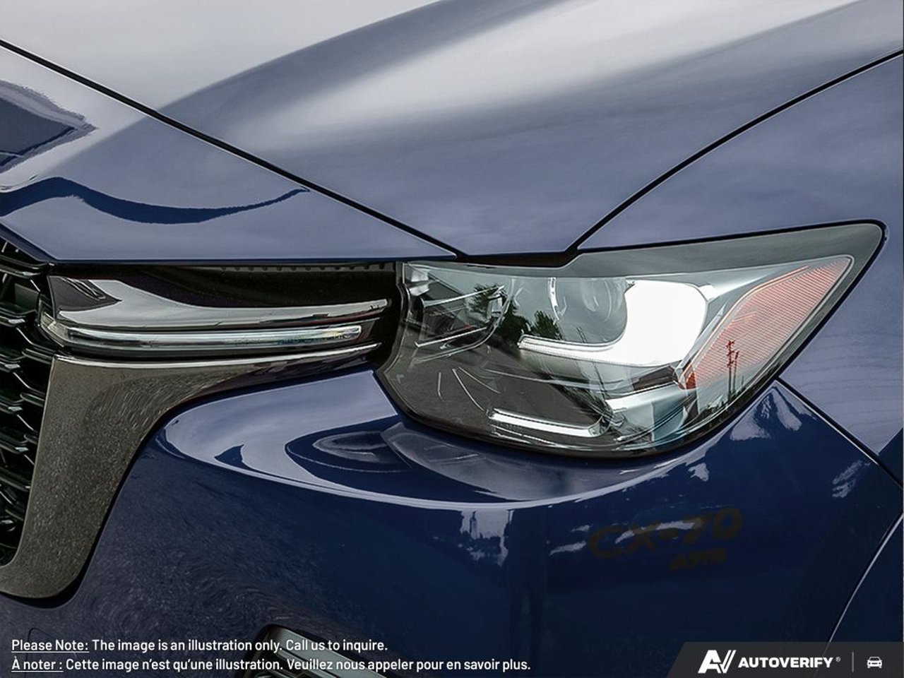 Mazda CX-70 hybride rechargeable JM3KJDHA2T1214049 2026 Bleu cristal foncé mica Mirabel - photo #9