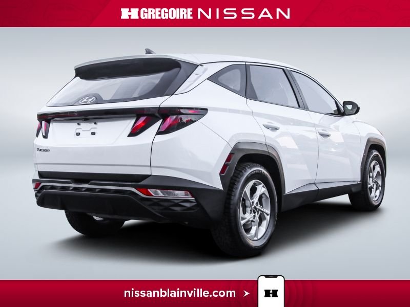 2022 Hyundai Tucson White Laval - photo #8