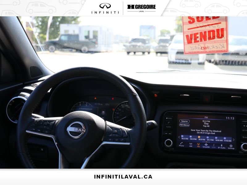 Nissan Kicks IT2514 | SR * Mag * Caméra * Carplay * Cuir 2024 Gris Laval - photo #21