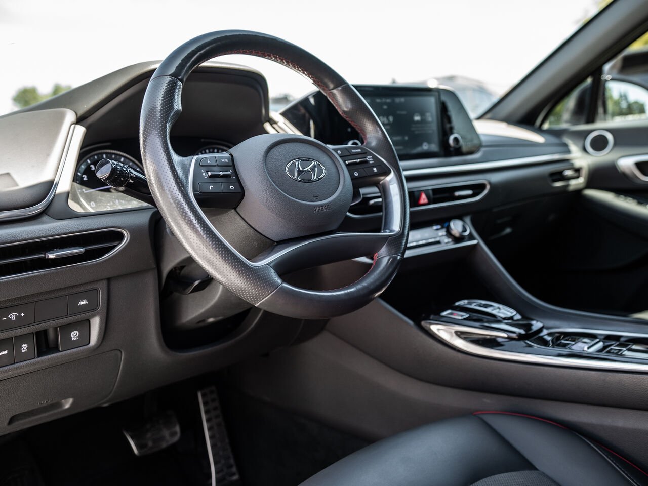 Hyundai Sonata 2022 Blanc Sainte-Julienne - photo #26