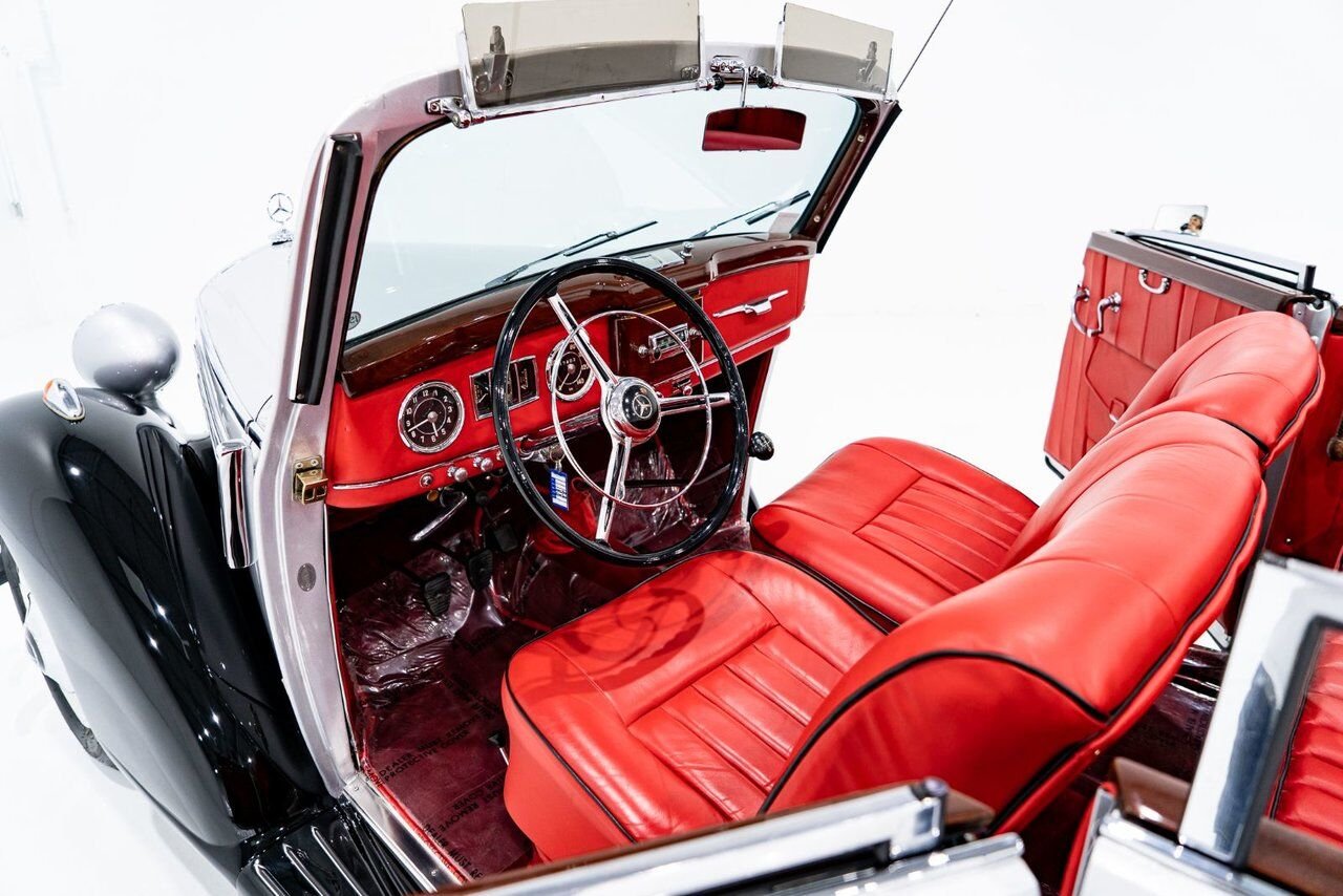 Mercedes-Benz 170S Cabriolet B Wonderfully Presented Old Restoration 1950 Gris Montréal - photo #114