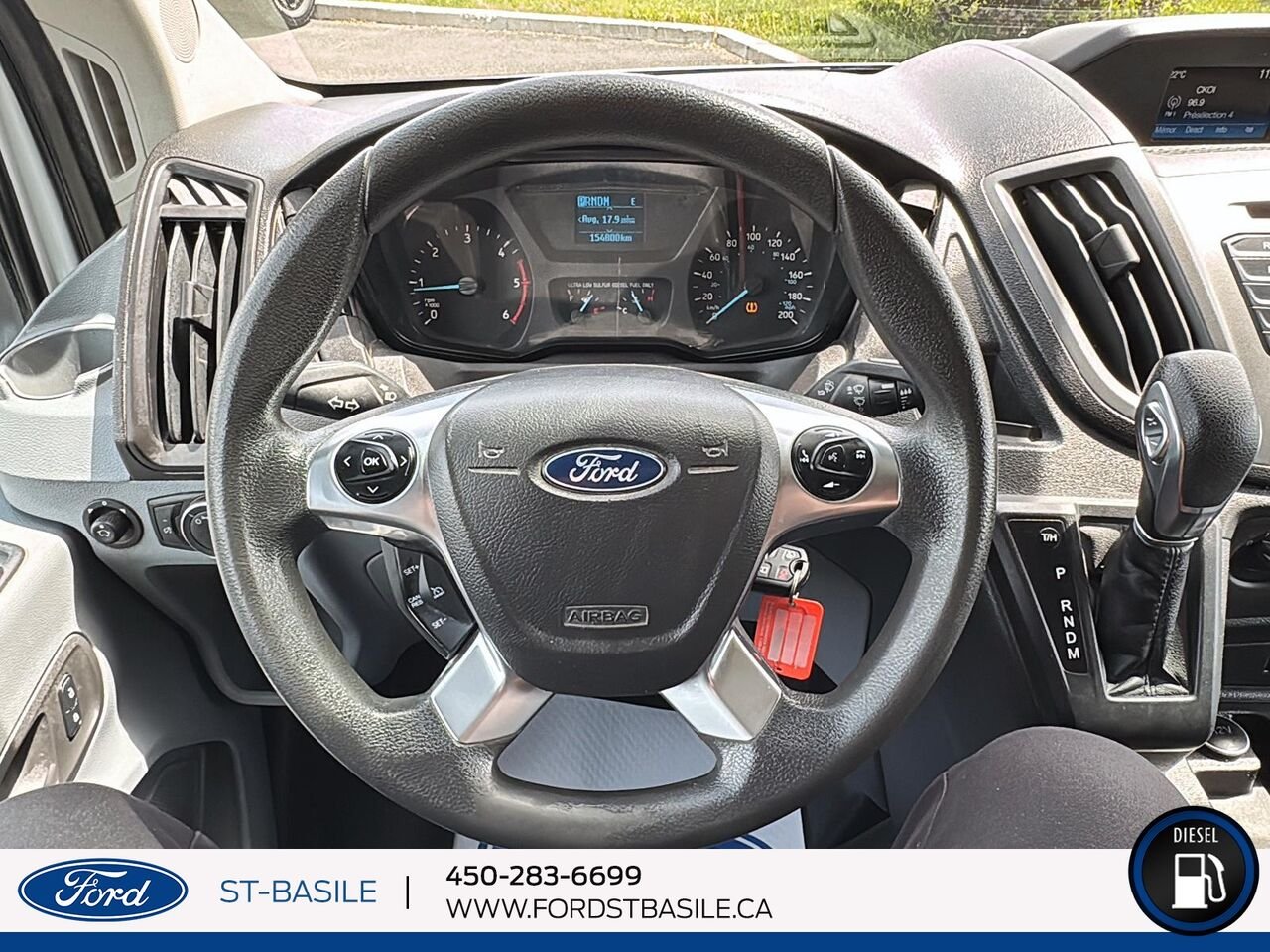 2019 Ford Transit fourgon utilitaire White Saint-Basile-le-Grand - photo #15