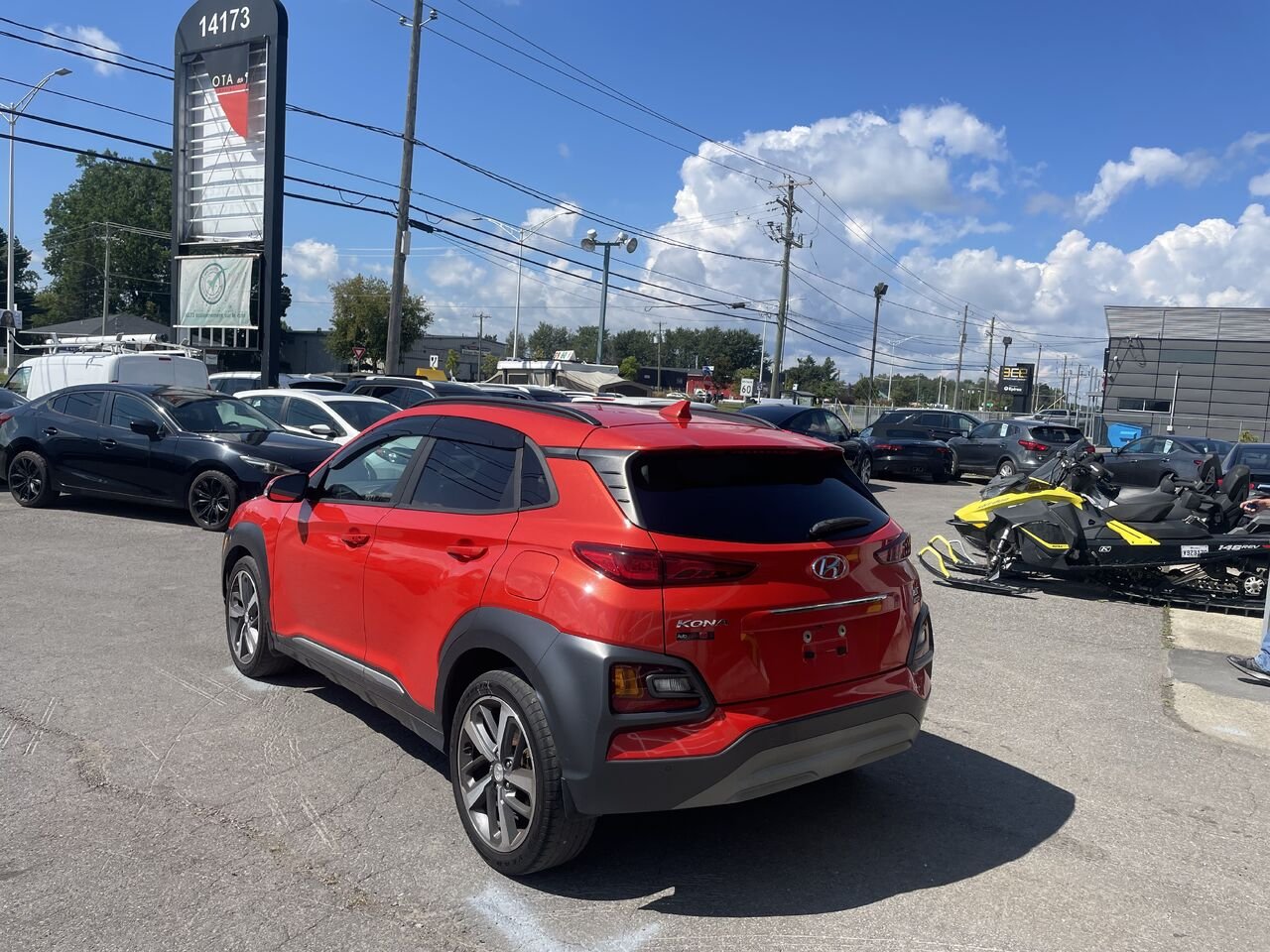 Hyundai Kona 2019 Orange Longueuil, - photo #5