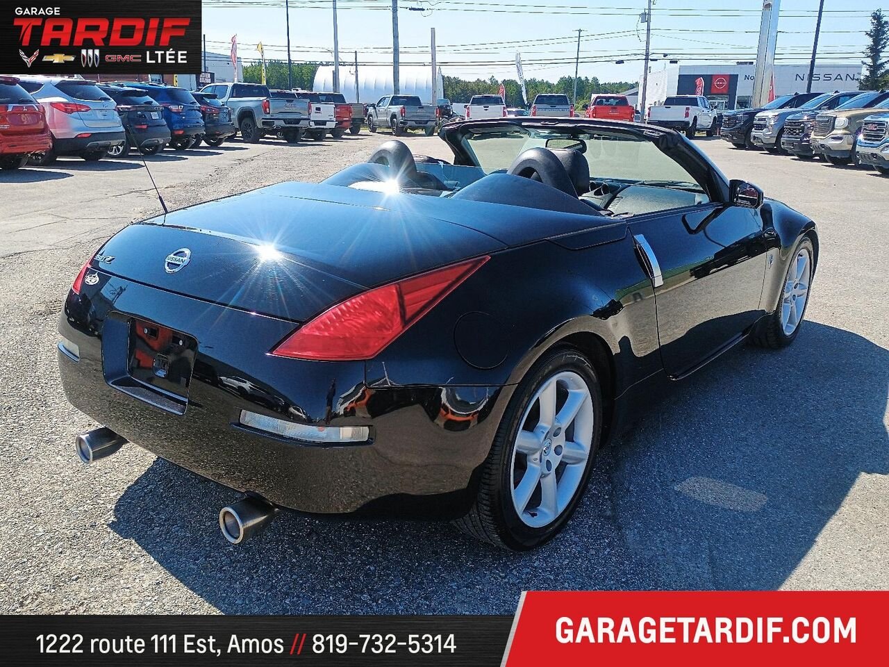 2004 Nissan 350Z 2dr Roadster Touring Manual Black Amos - photo #8