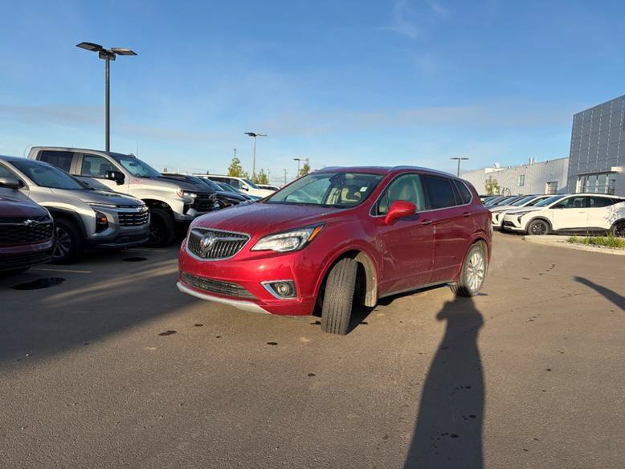 2020 Buick Envision AWD 4dr Premium II Red Sherwood Park - photo #2