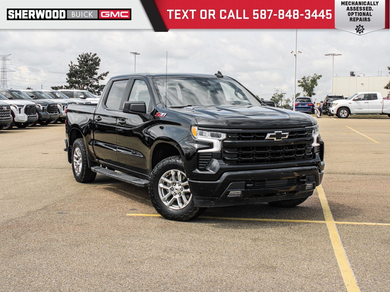 2022 Chevrolet Silverado 1500 4WD Crew Cab 147 RST Black Sherwood Park - photo #0