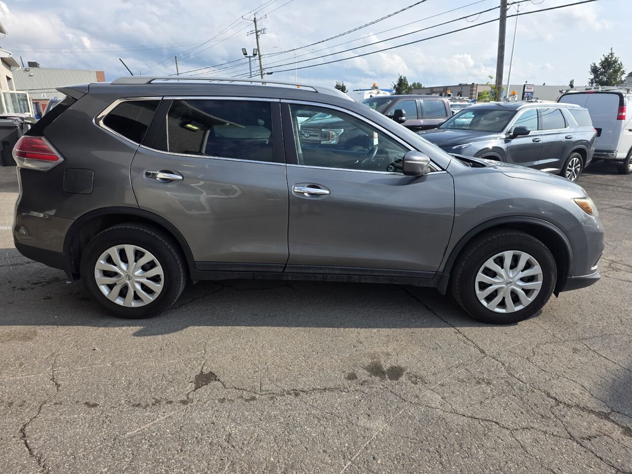 Nissan Rogue 2015 Gris Longueuil, - photo #6