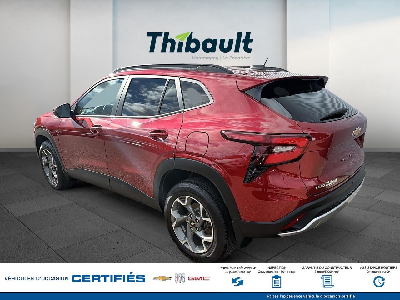 CHEVROLET TRAX Traction avant 4 portes LT 2025 Rouge Montmagny - photo #3